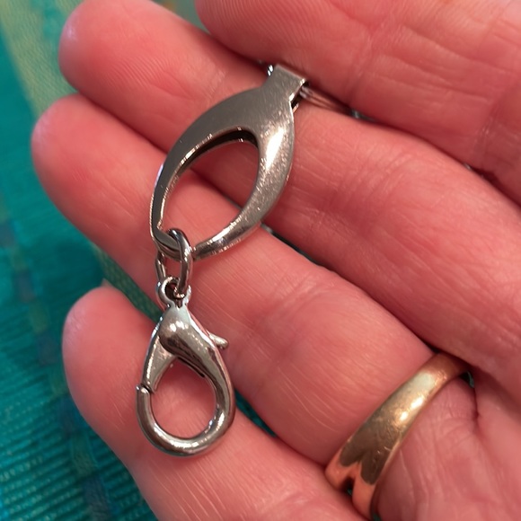 Vintage silver necklace 17” - Picture 3 of 3